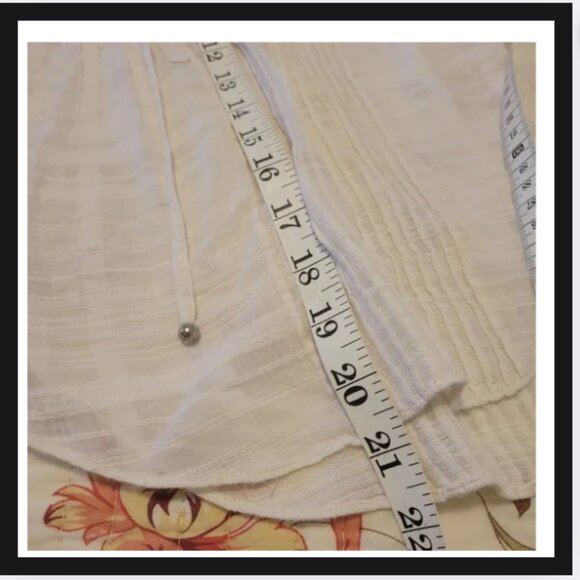 Veronica Beard Jamie High-Neck Cotton Long-Sleeve Blouse - Picture 7 of 8